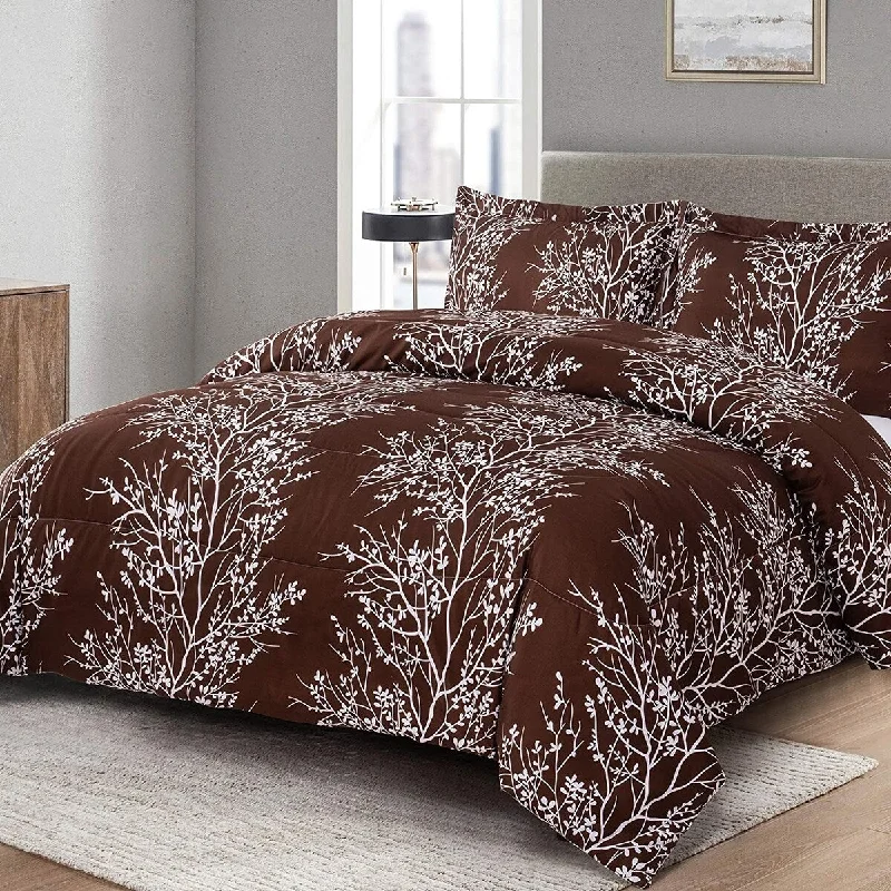 Latex - filled comforters with a bouncy texture and good supportShatex Paisley Pattern Bedding Comforter Sets