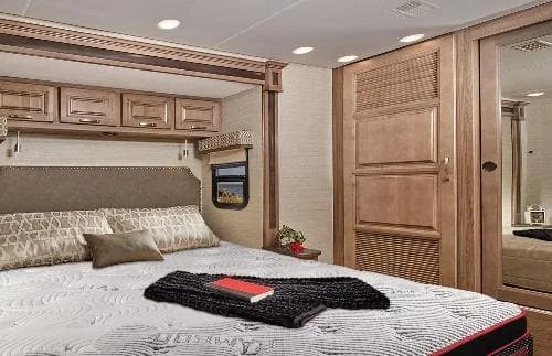 Wool - filled mattresses for natural insulation and moisture - wickingRV Short Queen Cambridge Suite - 14" Luxury Firm & Plush High Coil Pillowtop